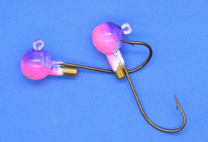 Big Sky Rock & Roll Rattling Ball Jigs Glow 3/8oz 2/pack-Outdoor Sporting goods camping-www.Shopthatapp.com-Stony Tackle Shack