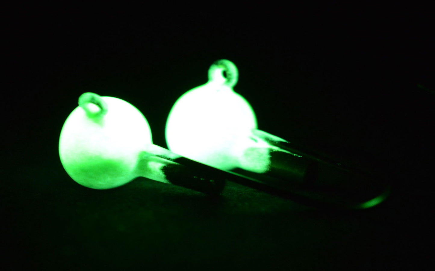 Big Sky Rock & Roll Rattling Ball Jigs Glow 3/8oz 2/pack-Outdoor Sporting goods camping-www.Shopthatapp.com-Stony Tackle Shack