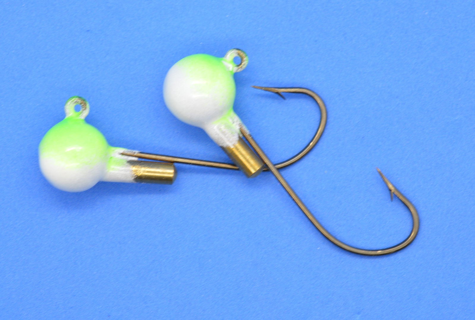 Big Sky Rock & Roll Rattling Ball Jigs Glow 3/8oz 2/pack-Outdoor Sporting goods camping-www.Shopthatapp.com-Stony Tackle Shack