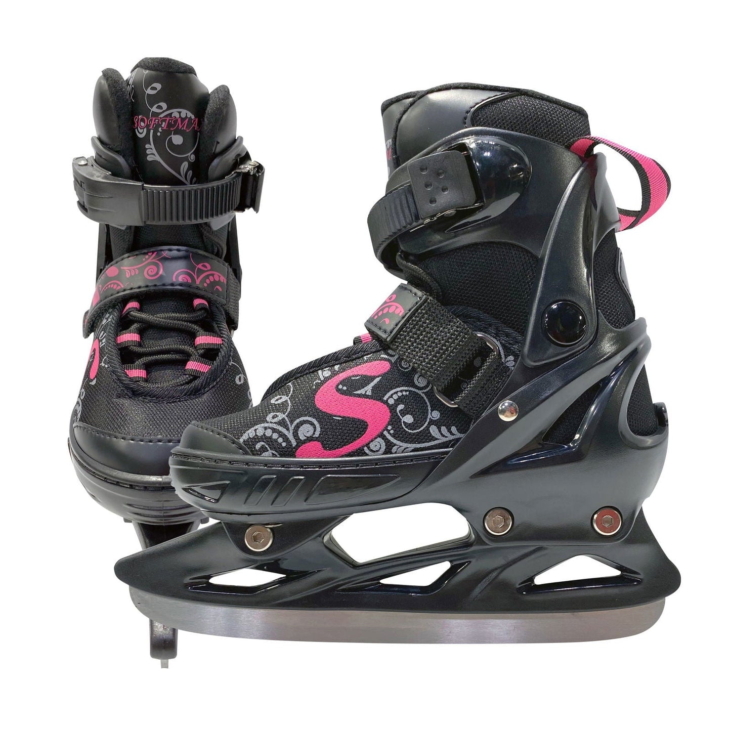 PATIN À GLACE SOFTMAX AJUSTABLE POUR ENFANT *Populaire - www.Shopthatapp.com