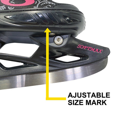 PATIN À GLACE SOFTMAX AJUSTABLE POUR ENFANT *Populaire - www.Shopthatapp.com