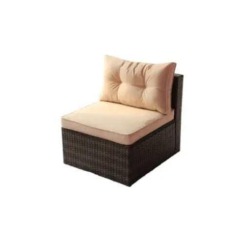 Patio Furniture Set PE Rattan Sectional Garden Furniture Corner Sofa Set - www.Shopthatapp.com