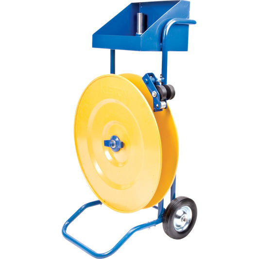 Distributeur de feuillards, feuillards en polyester/acier/polypropylène, diamètre du mandrin 16"/8", largeur du rouleau 3"/8"/6"