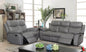 Aveon 2 Piece Pillow Top Arm Reclining Sofa and Loveseat Set in Leather Match - Available in 2 Colours - www.Shopthatapp.com