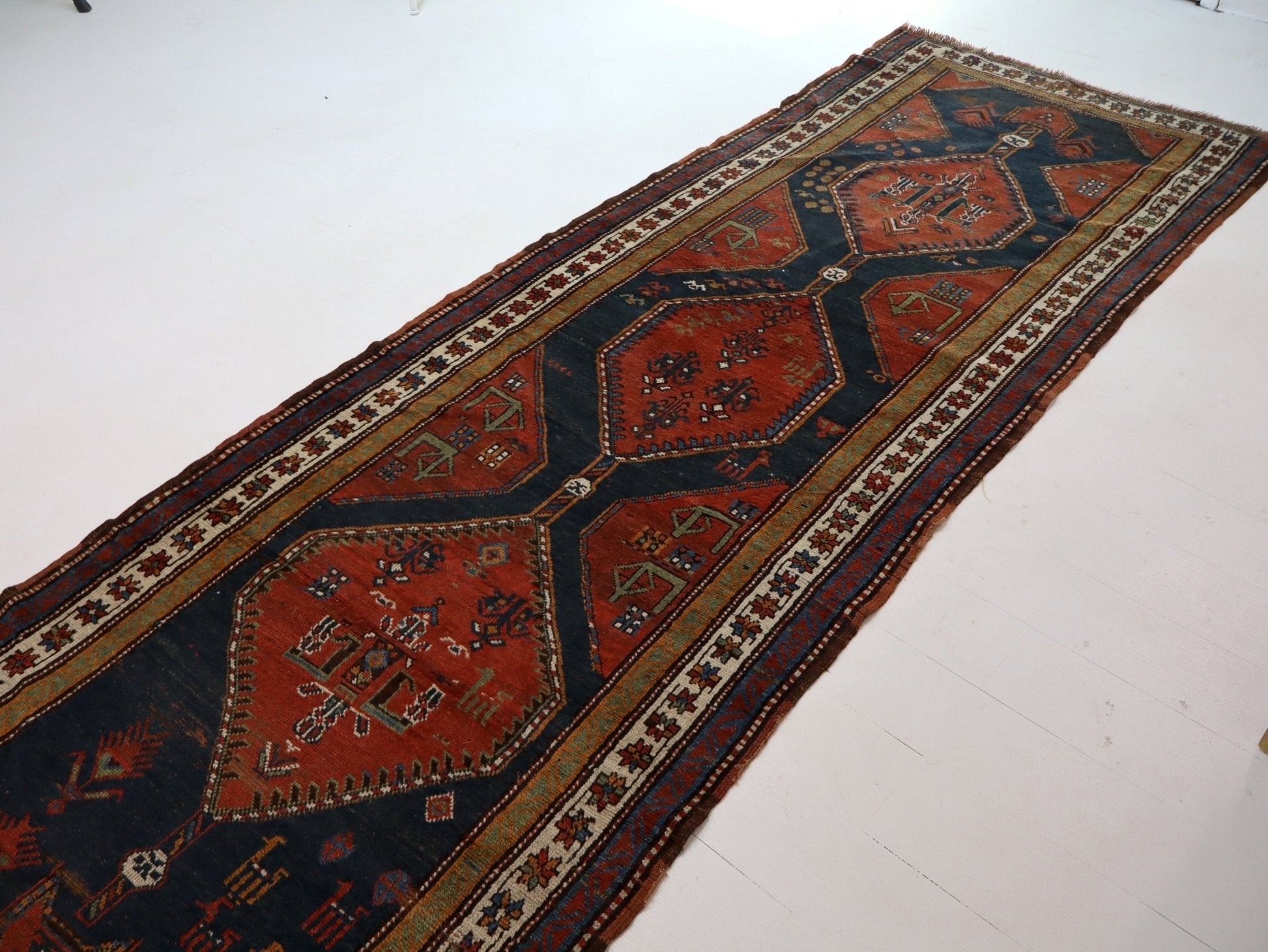 Persian Azerbaijani Rug | 3' 9" x 11' - www.Shopthatapp.com