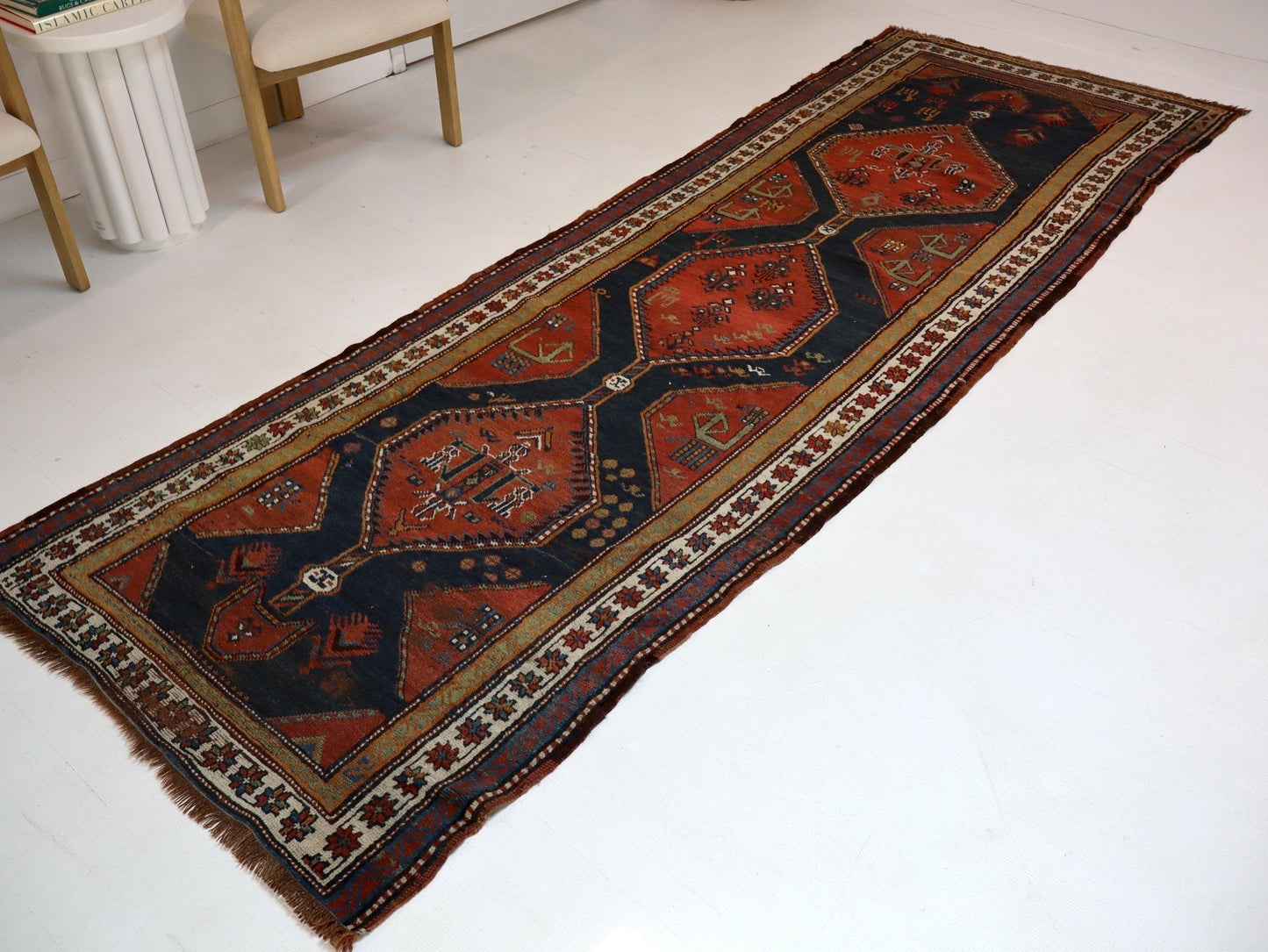 Persian Azerbaijani Rug | 3' 9" x 11' - www.Shopthatapp.com