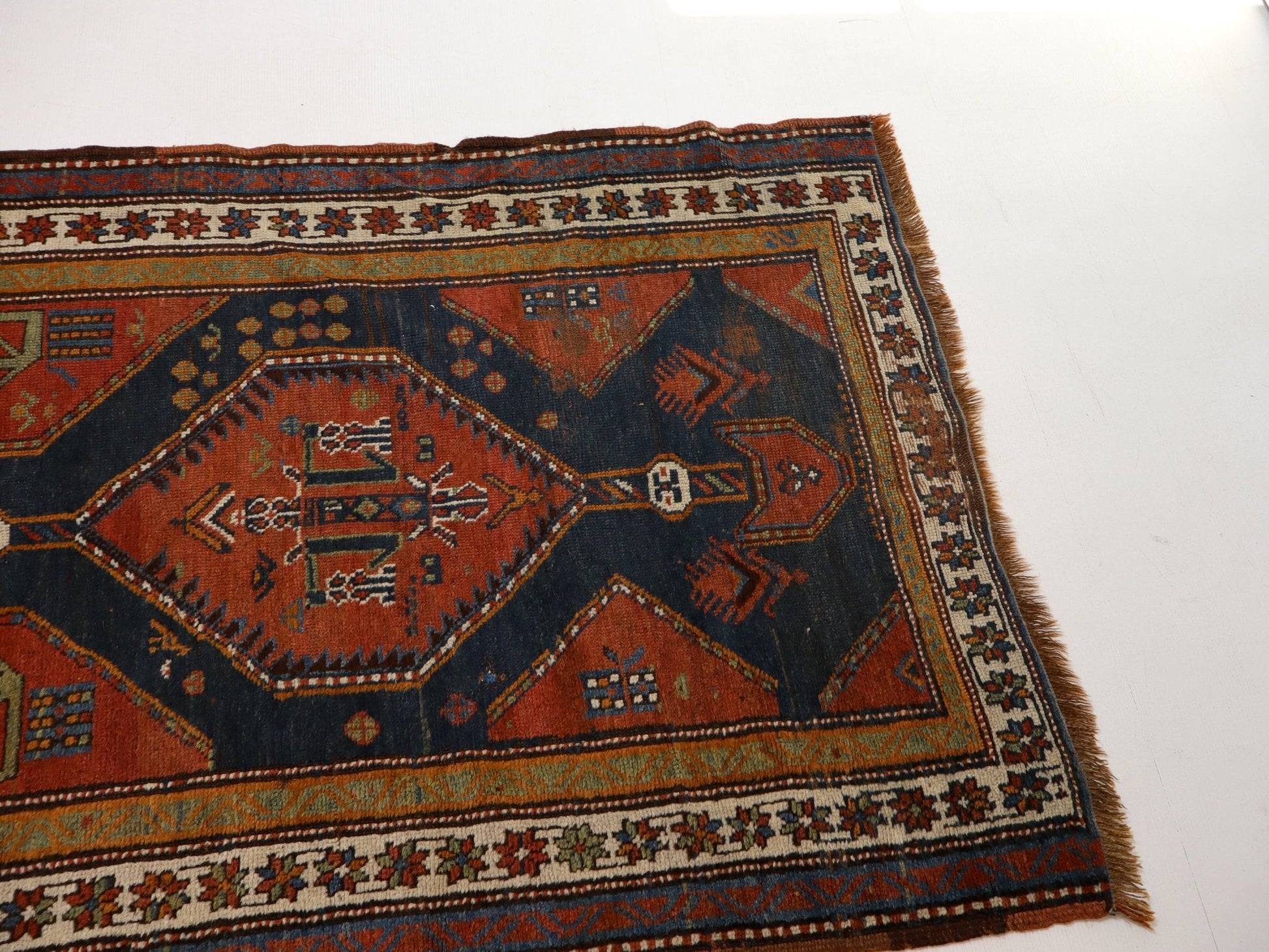 Persian Azerbaijani Rug | 3' 9" x 11' - www.Shopthatapp.com