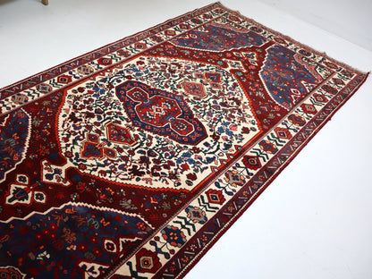 Persian Bakhtiari Rug | 5' 2" x 9' 10" - www.Shopthatapp.com