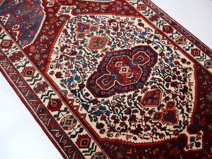 Persian Bakhtiari Rug | 5' 2" x 9' 10" - www.Shopthatapp.com