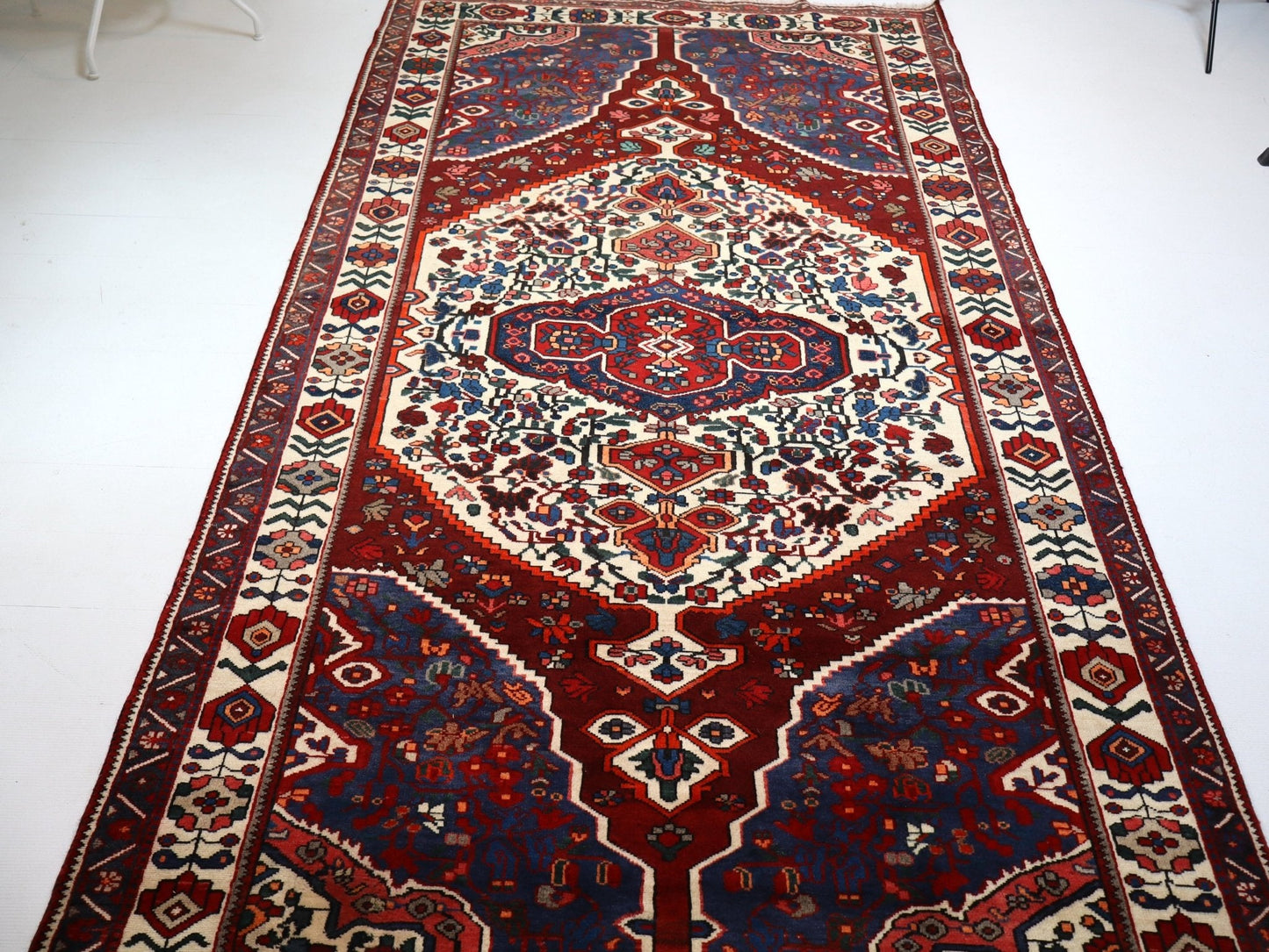 Persian Bakhtiari Rug | 5' 2" x 9' 10" - www.Shopthatapp.com