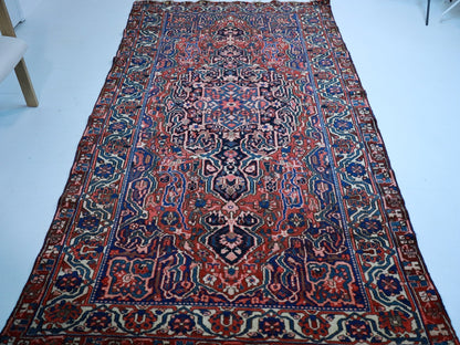 Persian Bakhtiari Rug | 5' 5" x 10' - www.Shopthatapp.com