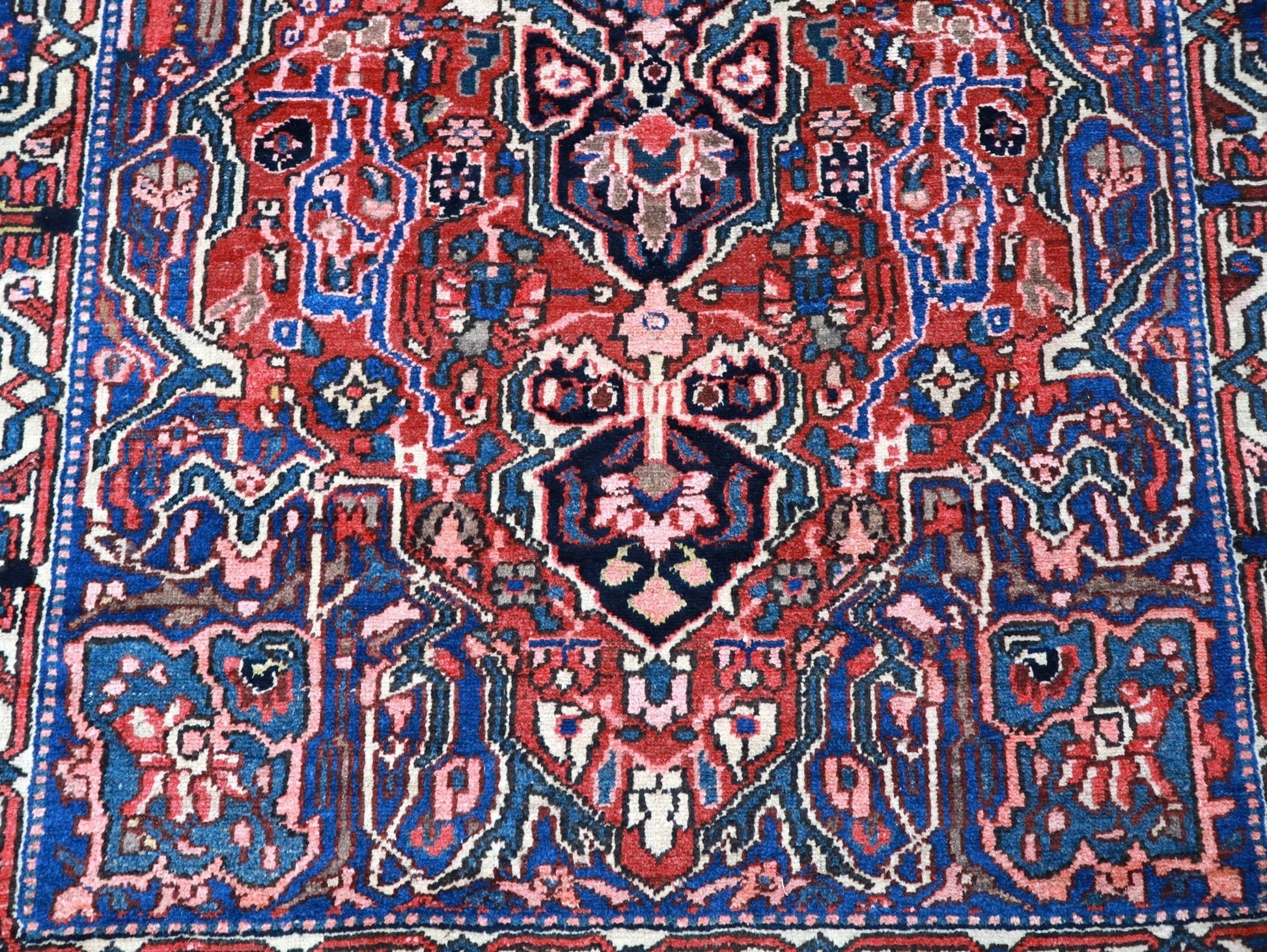 Persian Bakhtiari Rug | 5' 5" x 10' - www.Shopthatapp.com