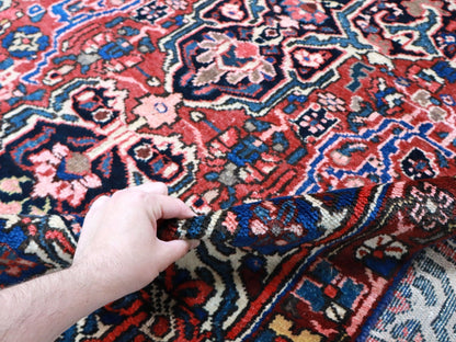 Persian Bakhtiari Rug | 5' 5" x 10' - www.Shopthatapp.com