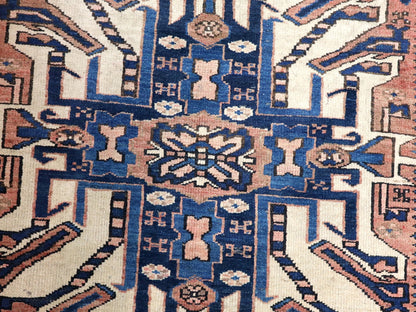 Persian Bakhtiari Runner Rug | 4' 11" x 13' 8" - www.Shopthatapp.com