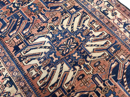 Persian Bakhtiari Runner Rug | 4' 11" x 13' 8" - www.Shopthatapp.com