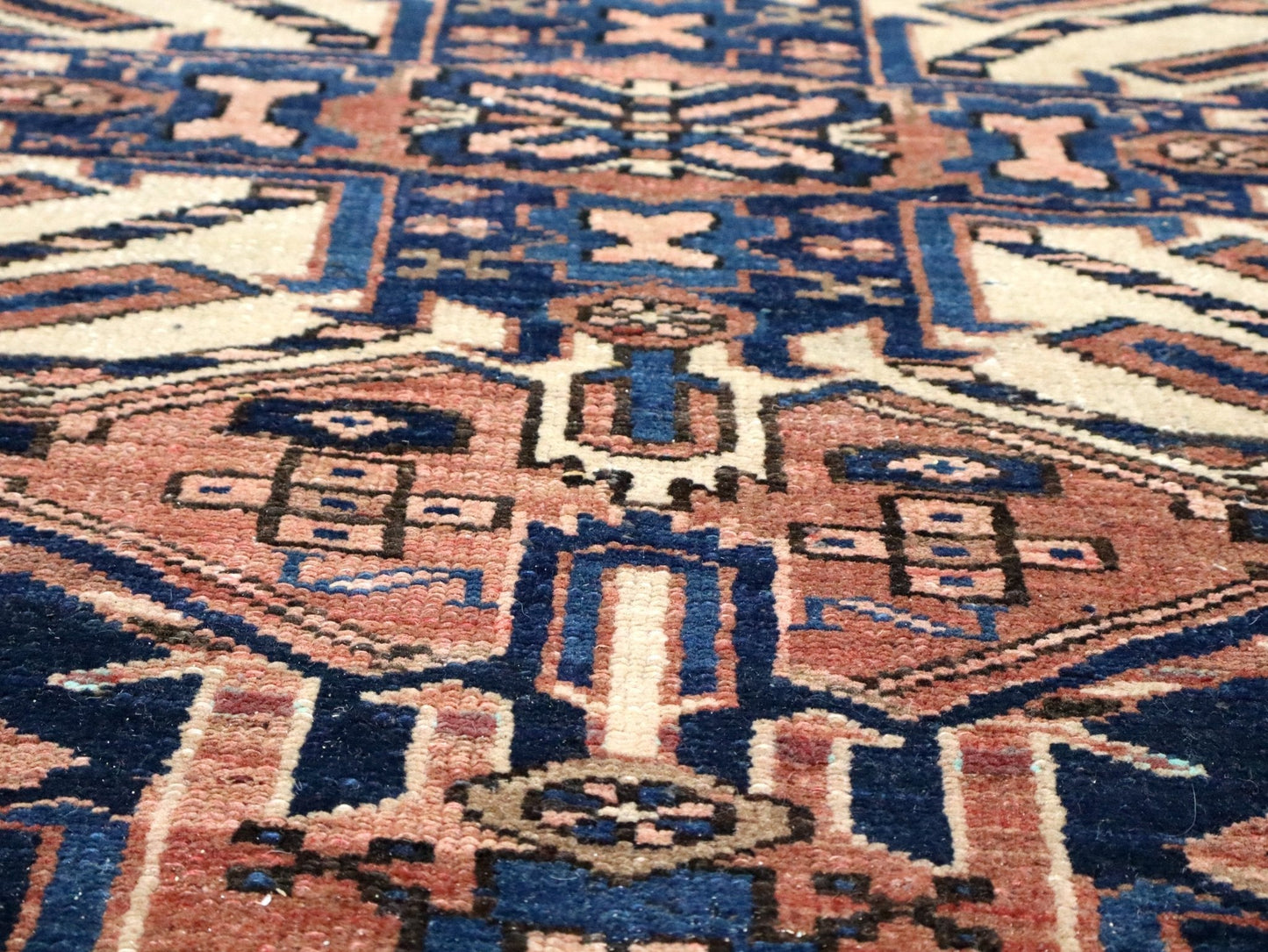Persian Bakhtiari Runner Rug | 4' 11" x 13' 8" - www.Shopthatapp.com