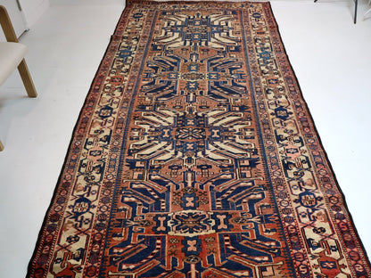 Persian Bakhtiari Runner Rug | 4' 11" x 13' 8" - www.Shopthatapp.com
