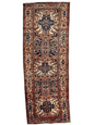 Persian Bakhtiari Runner Rug | 4' 11" x 13' 8" - www.Shopthatapp.com