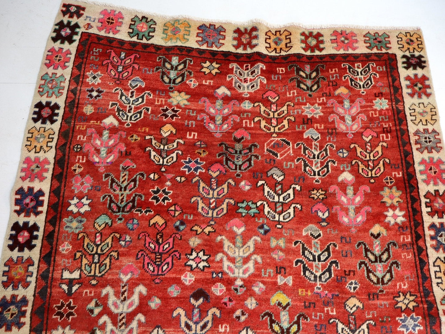Persian Baluch Rug | 4' 8” x 9' 5" - www.Shopthatapp.com
