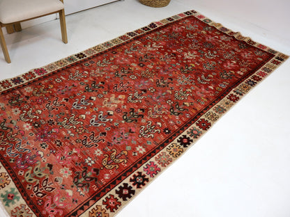 Persian Baluch Rug | 4' 8” x 9' 5" - www.Shopthatapp.com