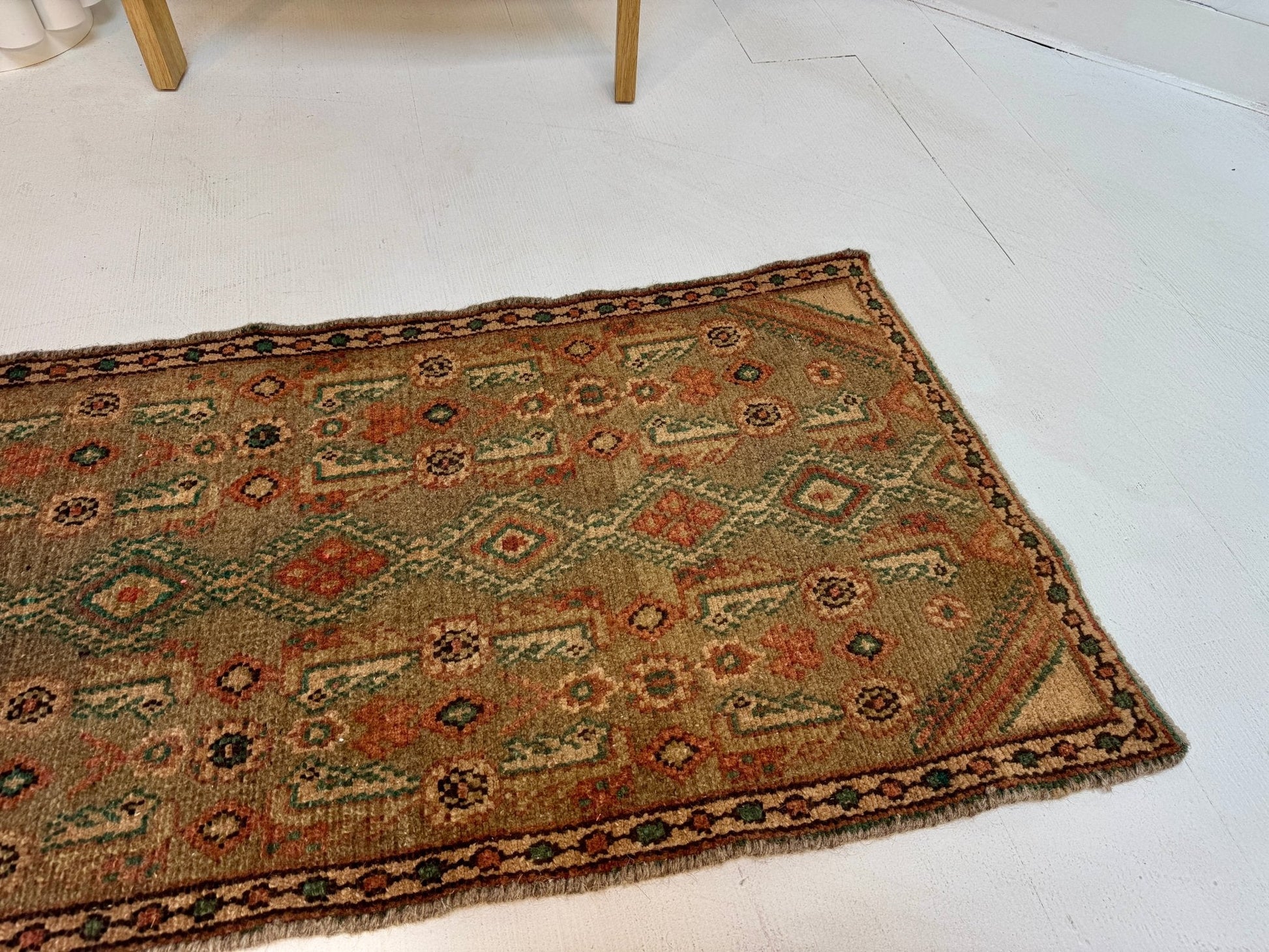 Persian Borujerd Runner Rug | 1' 10” x 6' 5" - www.Shopthatapp.com