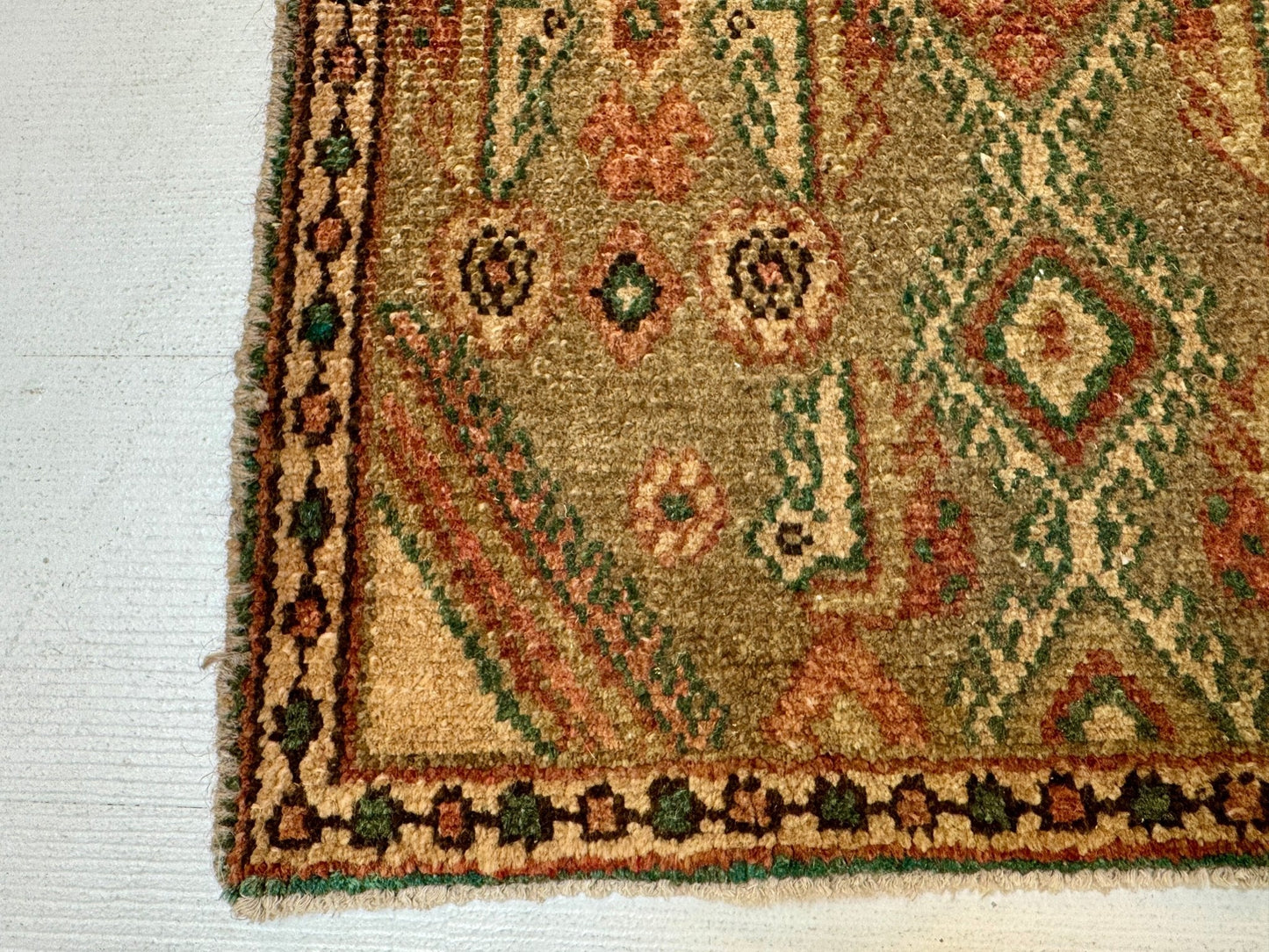 Persian Borujerd Runner Rug | 1' 10” x 6' 5" - www.Shopthatapp.com