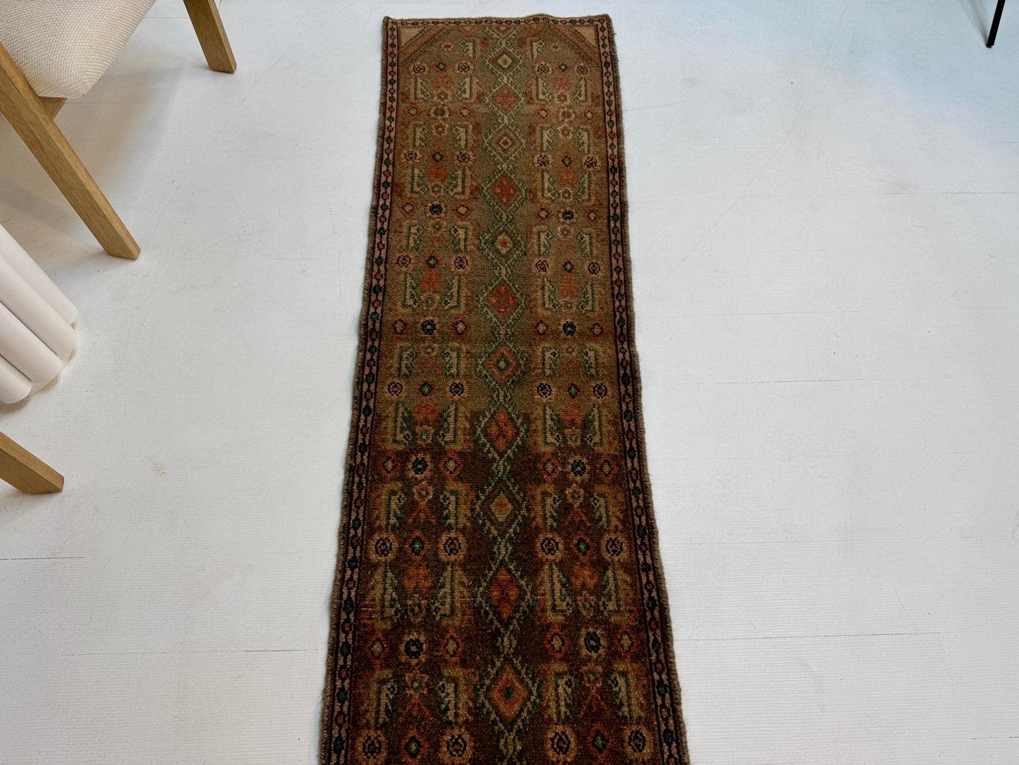 Persian Borujerd Runner Rug | 1' 10” x 6' 5" - www.Shopthatapp.com