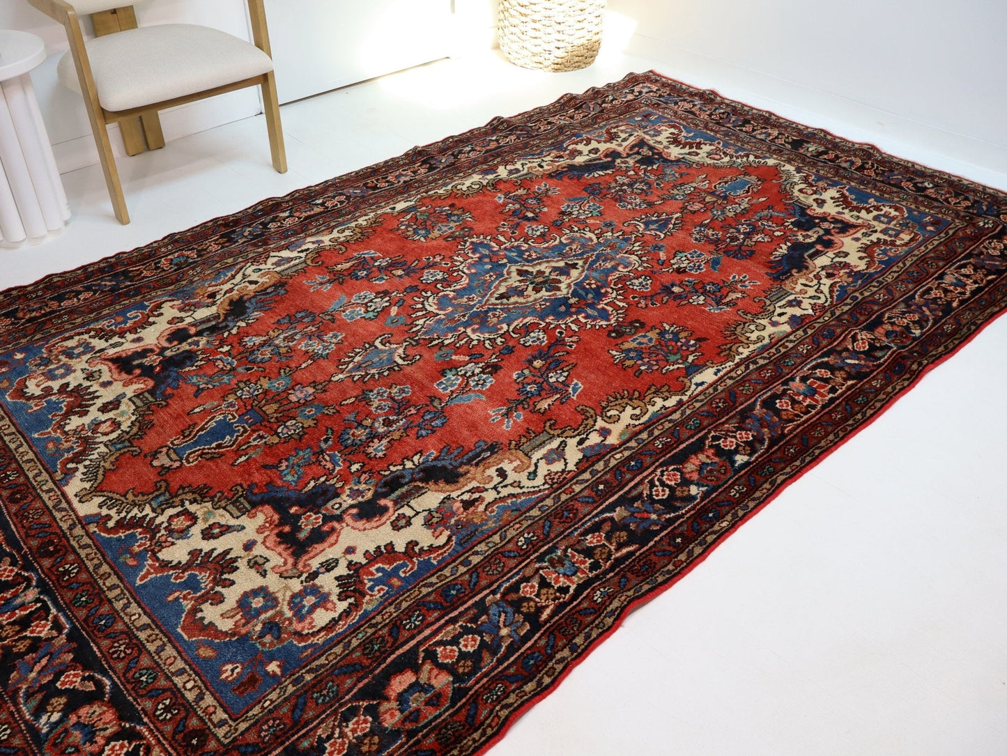 Persian Boyukabad Rug | 6' 4” x 10' 10" - www.Shopthatapp.com