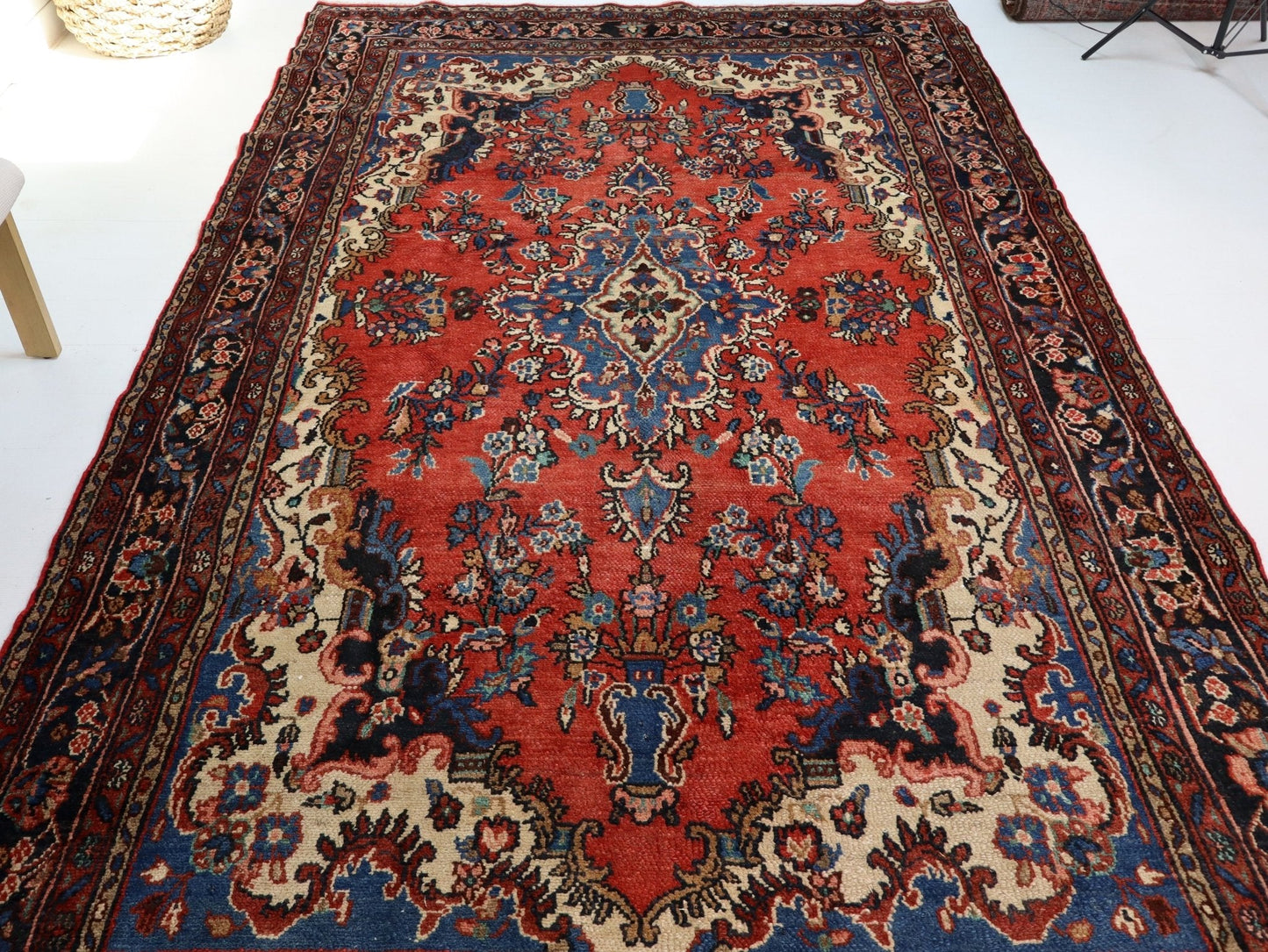 Persian Boyukabad Rug | 6' 4” x 10' 10" - www.Shopthatapp.com