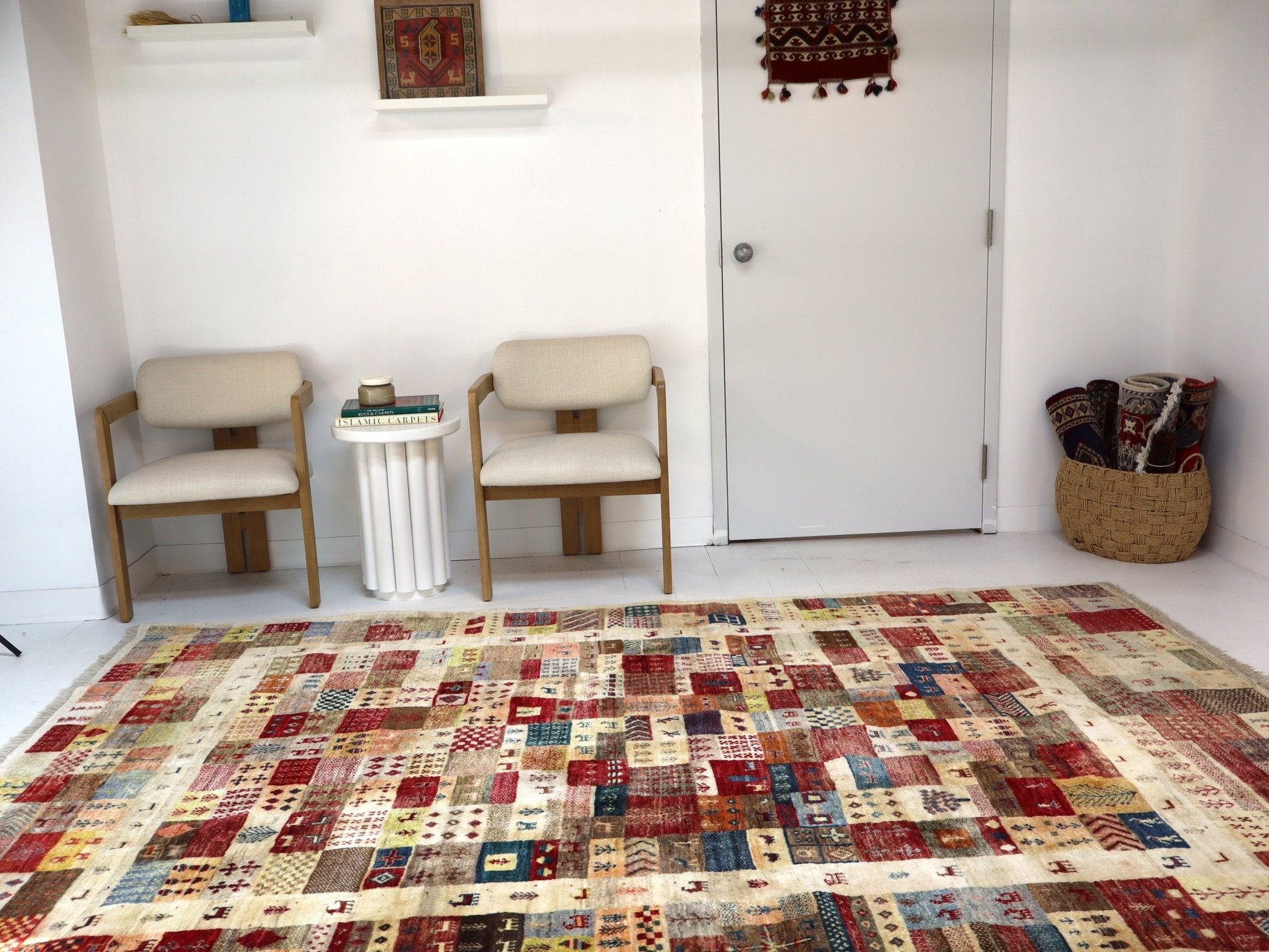 Persian Gabbeh Rug | 6' 3" x 9' 7" - www.Shopthatapp.com