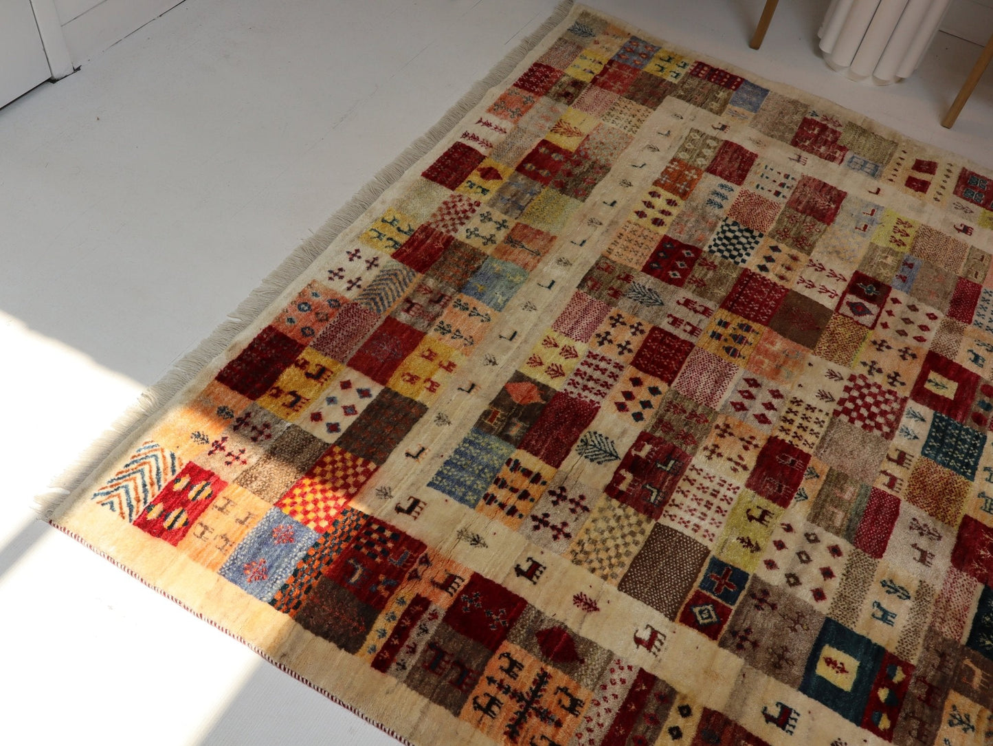 Persian Gabbeh Rug | 6' 3" x 9' 7" - www.Shopthatapp.com