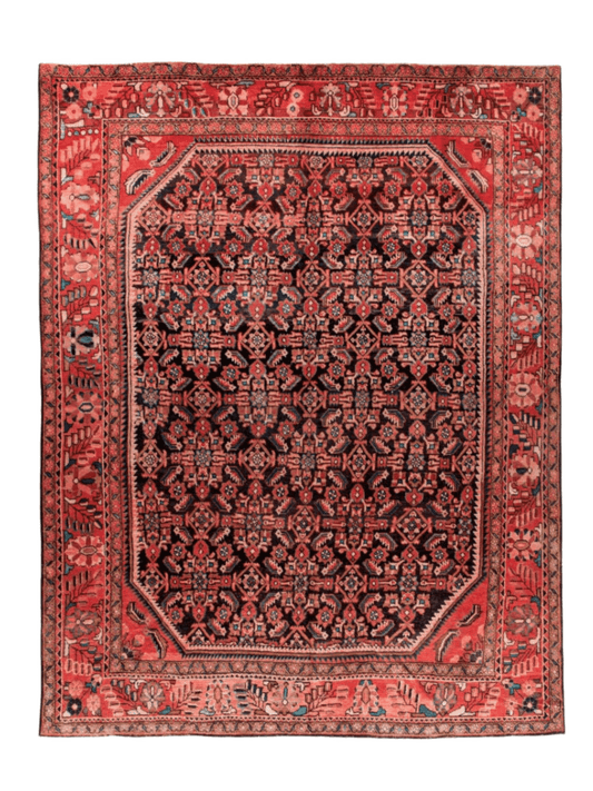 Persian Hamadan Rug | 7' 9” x 10' - www.Shopthatapp.com