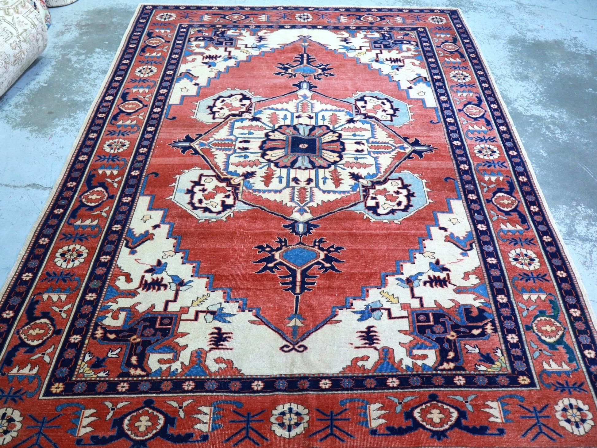 Persian Heriz Rug | 5' 11" x 8' 4" - www.Shopthatapp.com