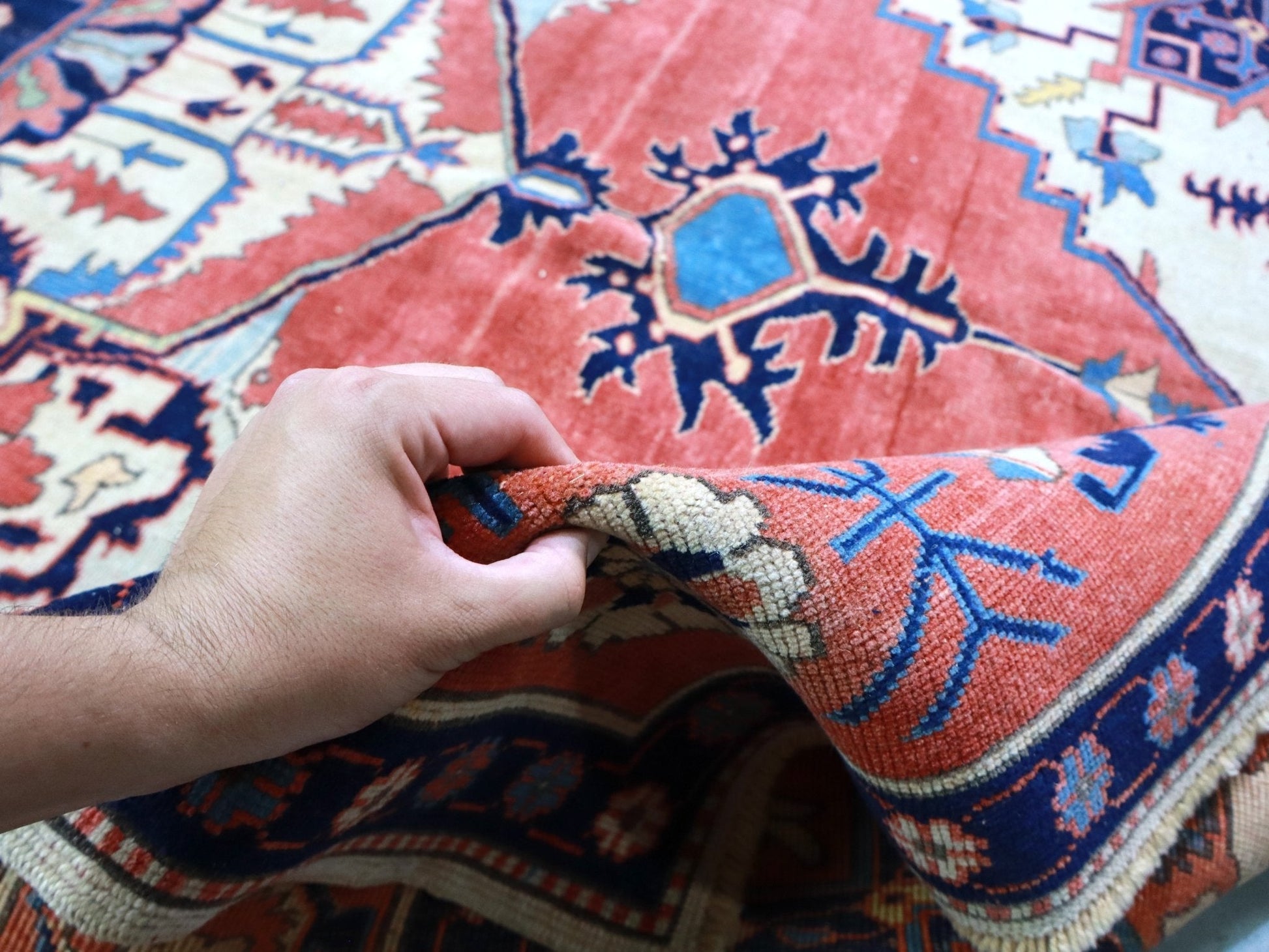 Persian Heriz Rug | 5' 11" x 8' 4" - www.Shopthatapp.com