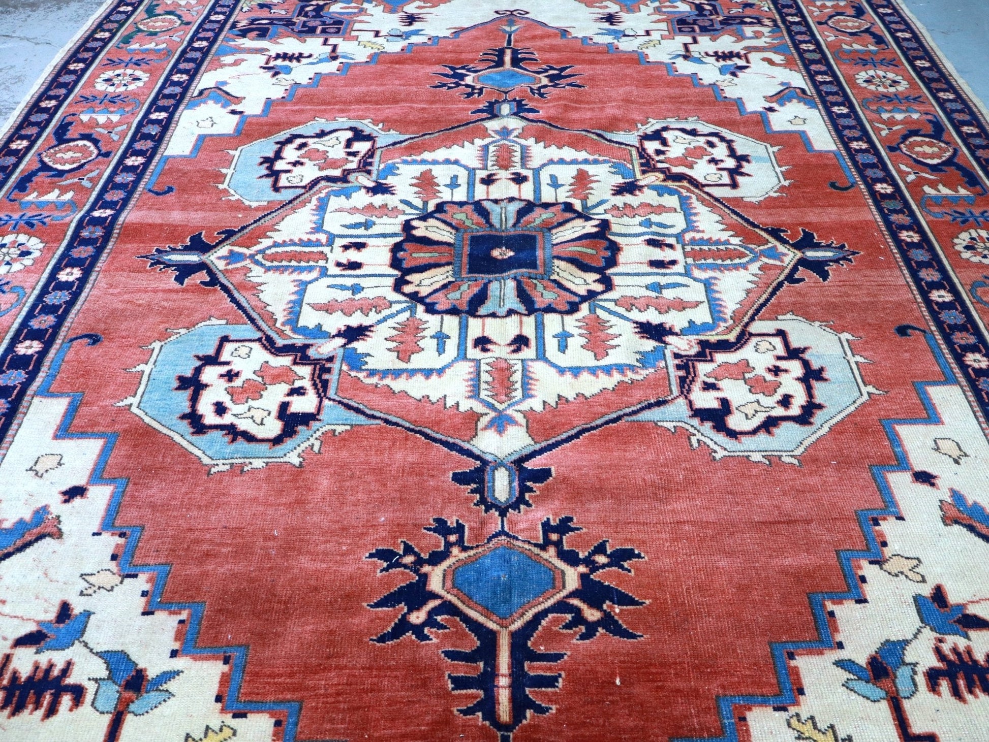 Persian Heriz Rug | 5' 11" x 8' 4" - www.Shopthatapp.com