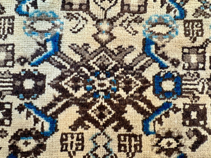 Persian Hosseinabad Runner Rug | 3' 8” x 10' 2" - www.Shopthatapp.com