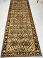 Persian Hosseinabad Runner Rug | 3' 8” x 10' 2" - www.Shopthatapp.com