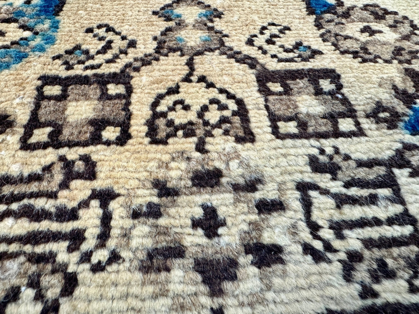 Persian Hosseinabad Runner Rug | 3' 8” x 10' 2" - www.Shopthatapp.com