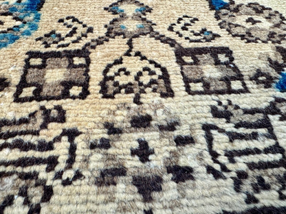 Persian Hosseinabad Runner Rug | 3' 8” x 10' 2" - www.Shopthatapp.com
