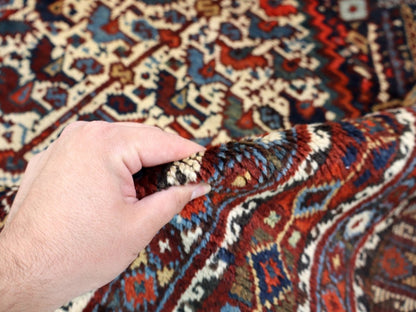 Persian Khamseh Rug | 5' 4" x 7' 3" - www.Shopthatapp.com