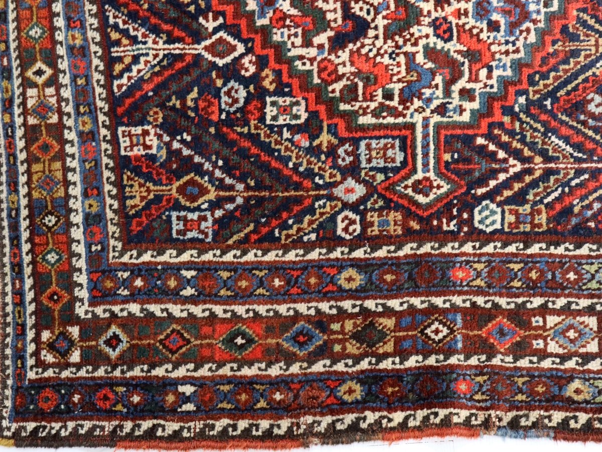 Persian Khamseh Rug | 5' 4" x 7' 3" - www.Shopthatapp.com