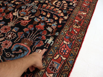 Persian Lilihan Runner Rug | 3' 5” x 9' 11" - www.Shopthatapp.com