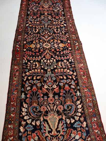 Persian Lilihan Runner Rug | 3' 5” x 9' 11" - www.Shopthatapp.com