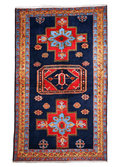 Persian Meshkin Rug | 4' 11" x 7' 10" - www.Shopthatapp.com
