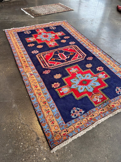Persian Meshkin Rug | 4' 11" x 7' 10" - www.Shopthatapp.com