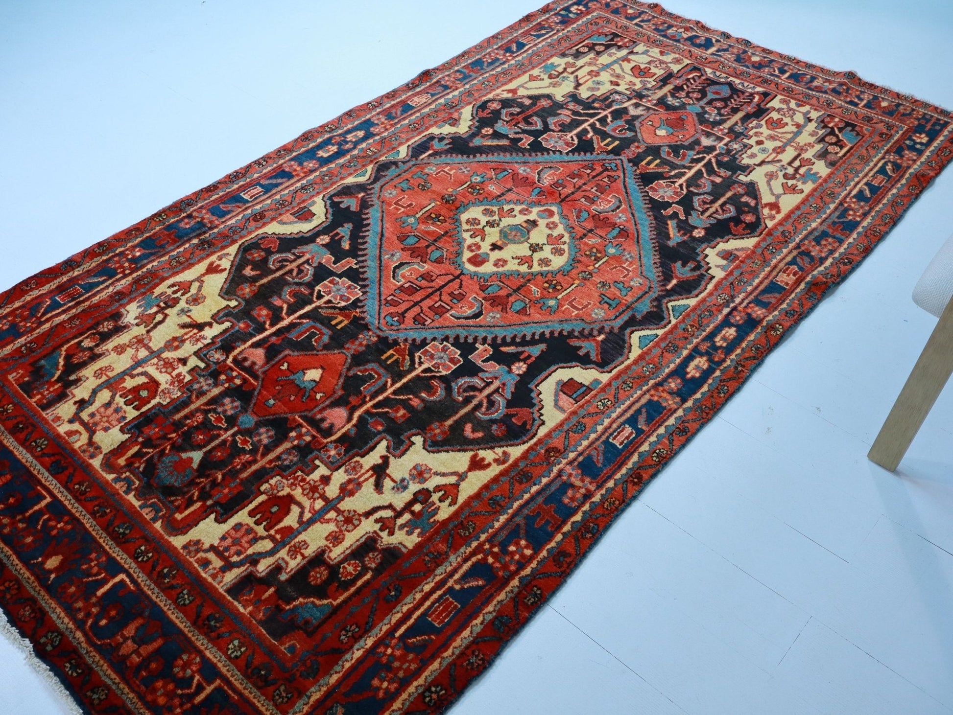 Persian Nahavand Rug | 5' 1" x 9' 9" - www.Shopthatapp.com