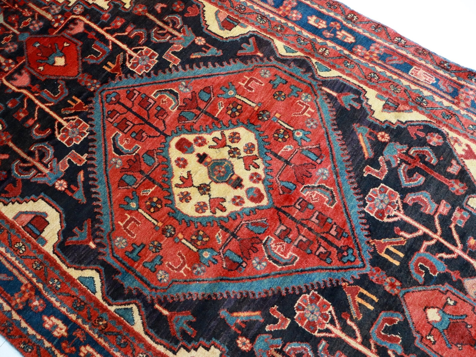 Persian Nahavand Rug | 5' 1" x 9' 9" - www.Shopthatapp.com