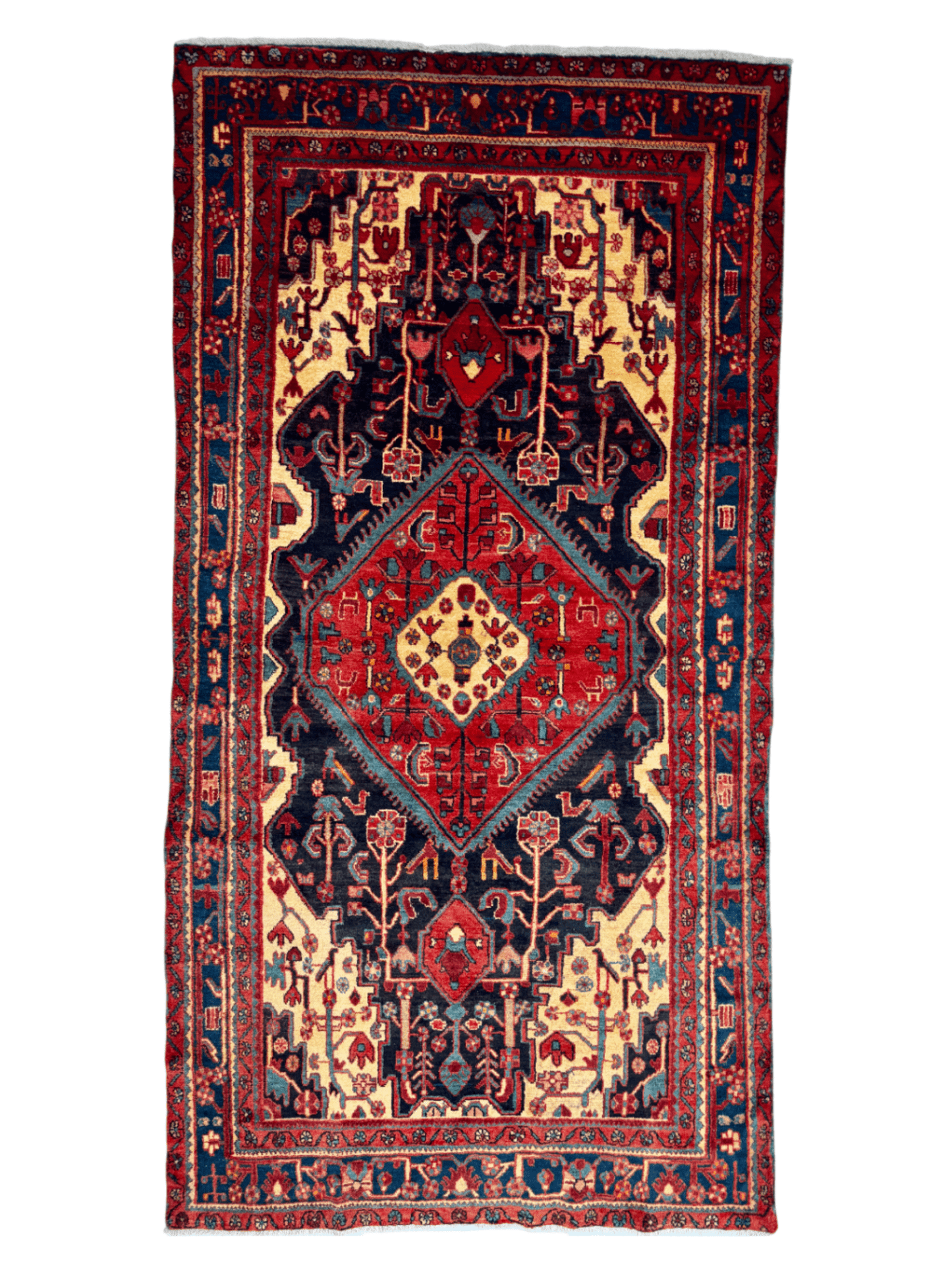 Persian Nahavand Rug | 5' 1" x 9' 9" - www.Shopthatapp.com