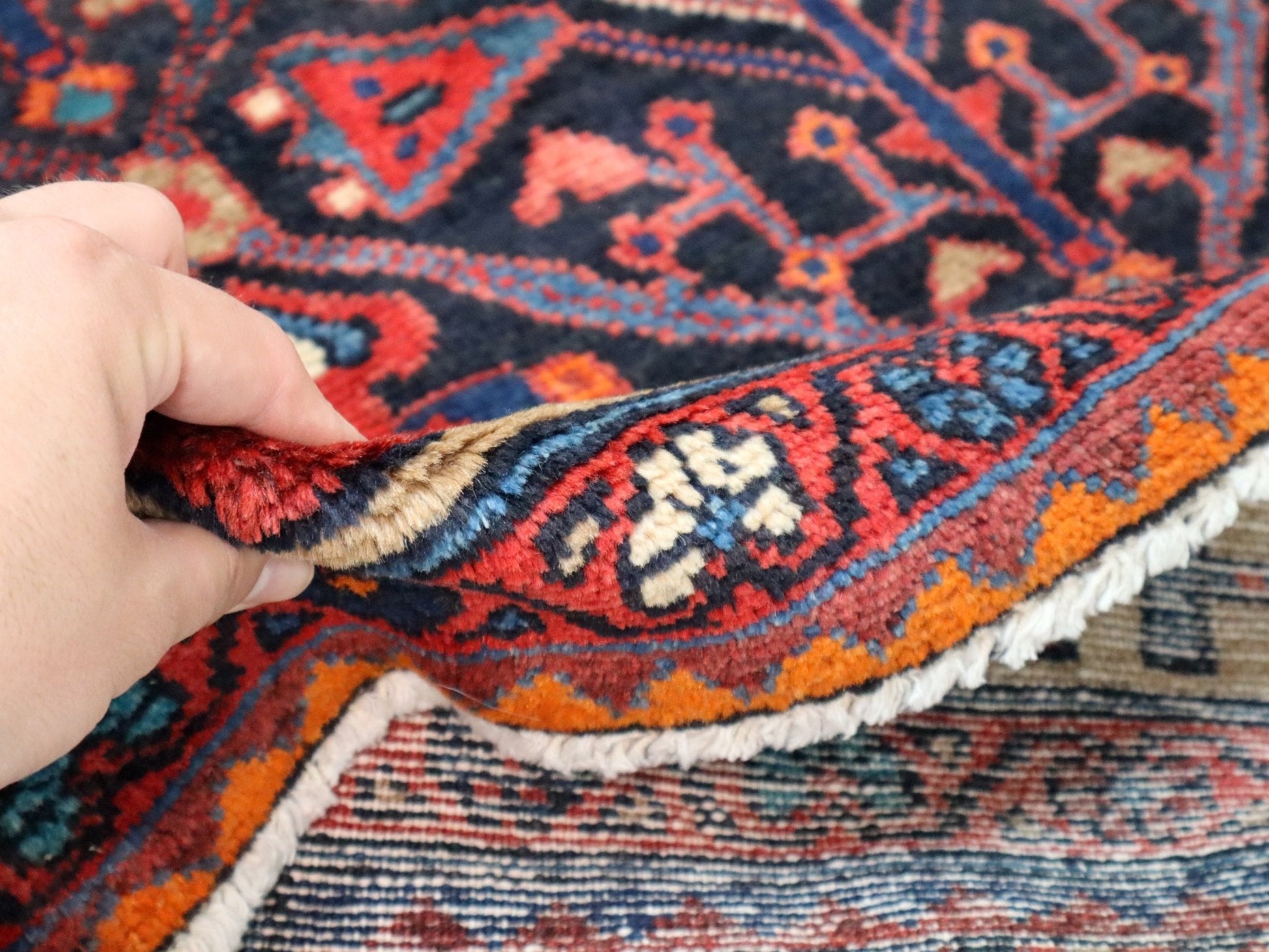 Persian Nahavand Rug | 5' 2" x 10' 8" - www.Shopthatapp.com