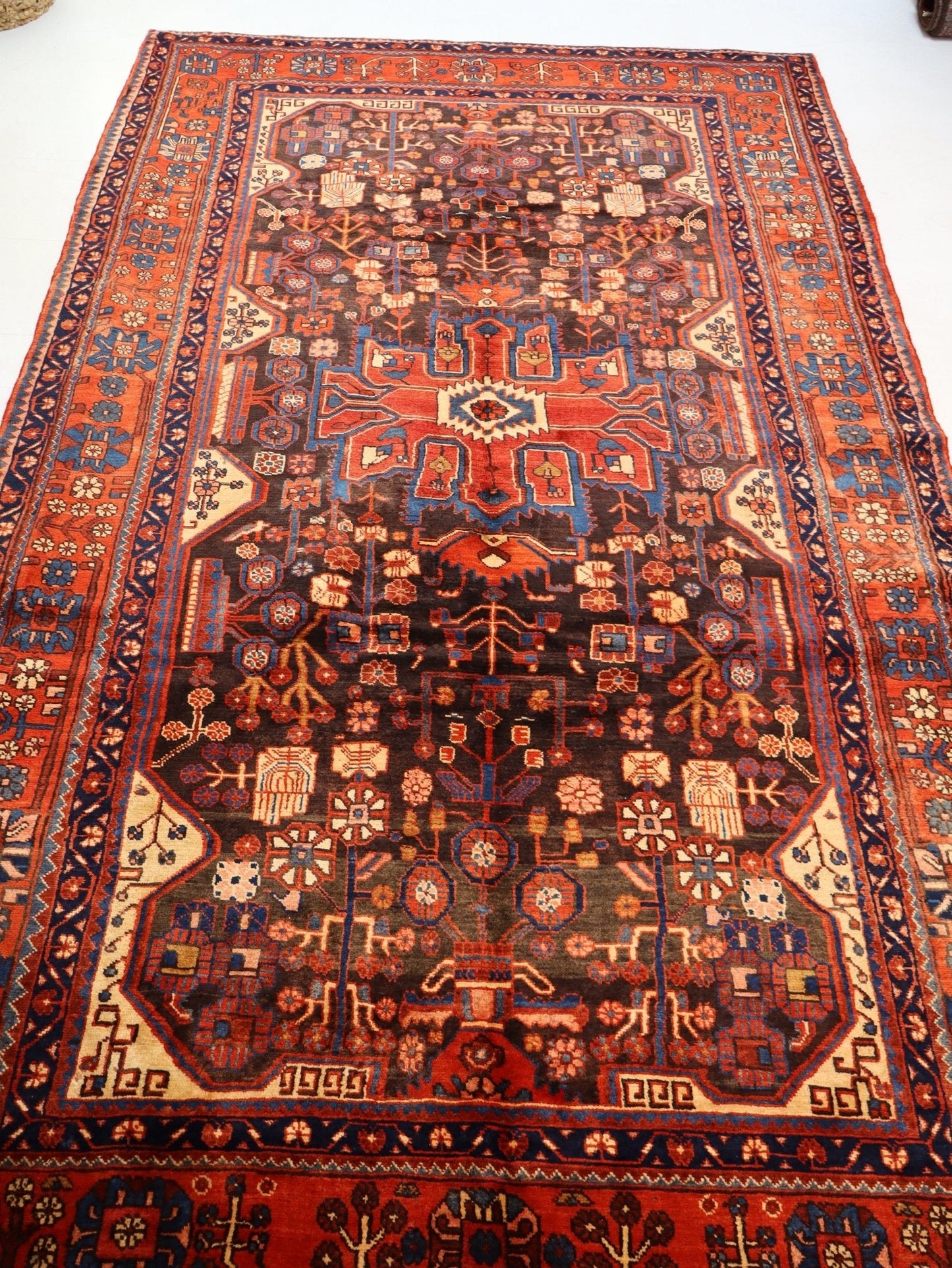 Persian Nahavand Rug | 5' 5” x 9' 7" - www.Shopthatapp.com